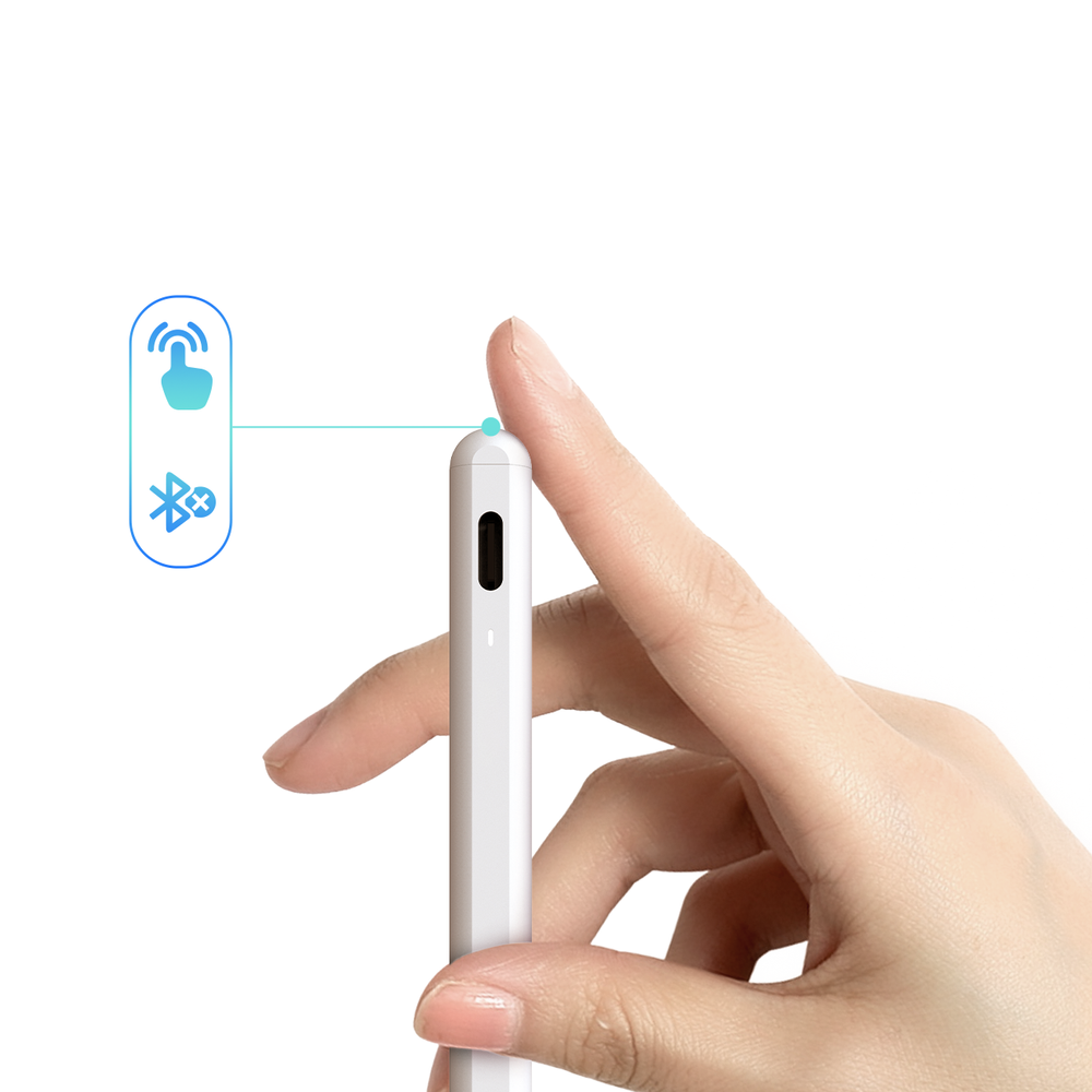 Wozinsky WRA-08 Stylus for iPad USB-C Fast Charging - Whiteeng