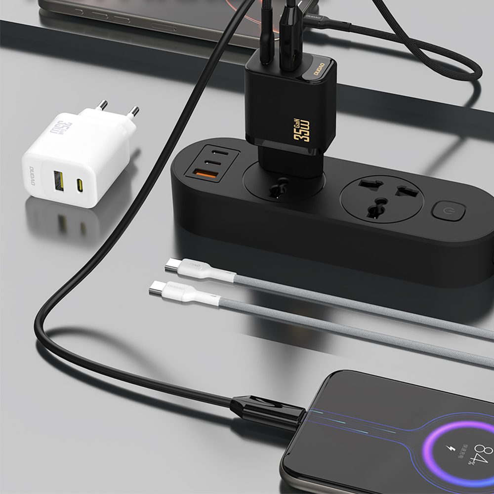 195944_3 Dudao A27 Max 35W GaN Wall Charger - Whiteeng