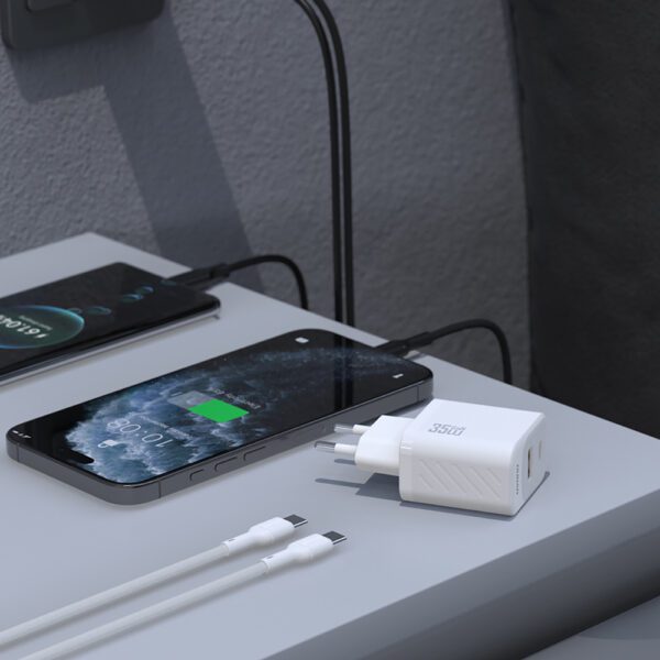 195944_4 Dudao A27 Max 35W GaN Wall Charger - Whiteeng