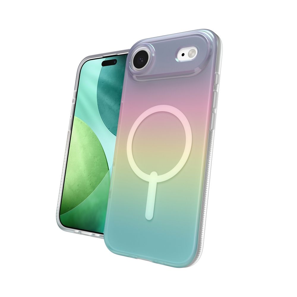 ZAGG case MILAN SNAP compatible with MagSafe for IPHONE 17 Air iridescent