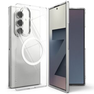 Ringke Slim Magnetic MagSafe Case for Samsung Galaxy Z Fold 7 - Transparenteng
