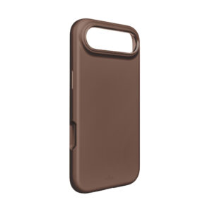 Pure Icon Mag Pro Liquid Silicone Case for iPhone 17 Air, MagSafe Compatible, with Camera Protection and Aluminum Buttons - Browneng