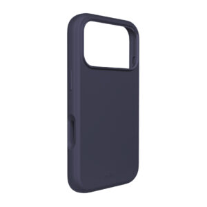Pure Icon Mag Pro Liquid Silicone Case for iPhone 17 Pro Max, MagSafe Compatible, with Camera Protection and Aluminum Buttons - Dark Blueeng