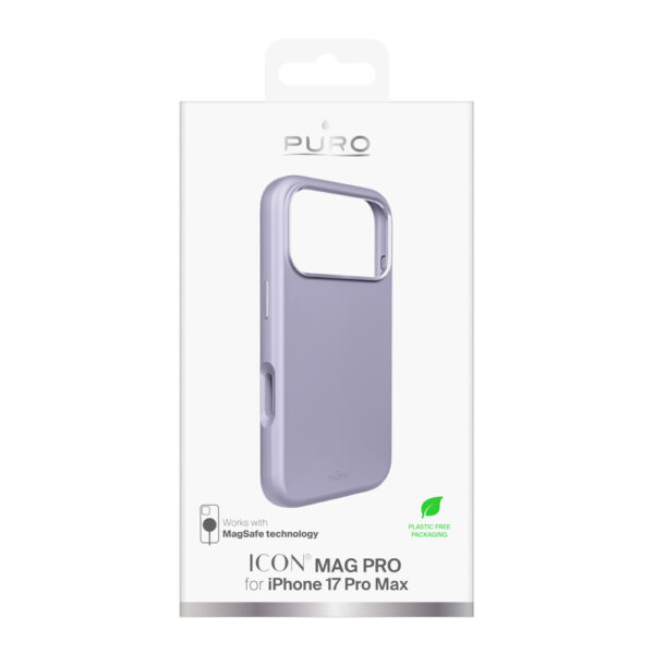 Pure Icon Mag Pro Liquid Silicone Case for iPhone 17 Pro Max, MagSafe Compatible, with Camera Protection and Aluminum Buttons - Pinkeng