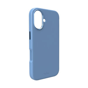Pure Icon Mag Pro Liquid Silicone Case for iPhone 17, MagSafe Compatible, with Camera Protection and Aluminum Buttons - Blueeng