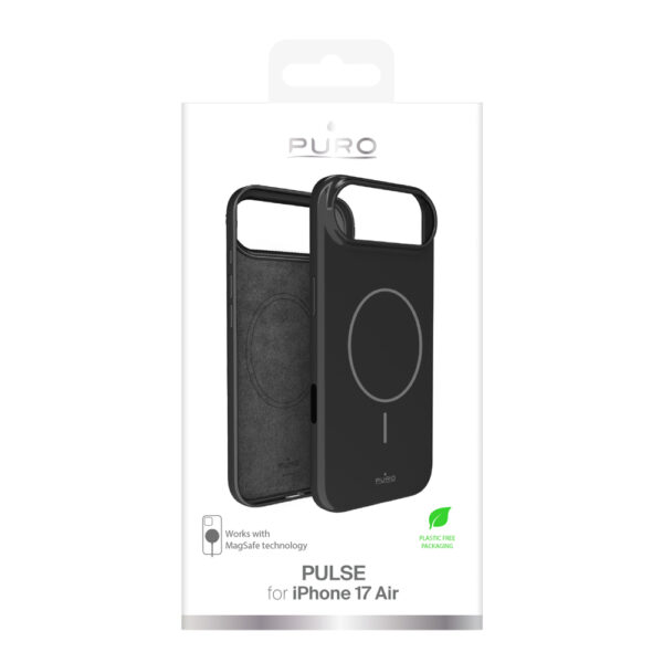 Puro Pulse Protective Case for iPhone 17 Air Polycarbonate - Blackeng