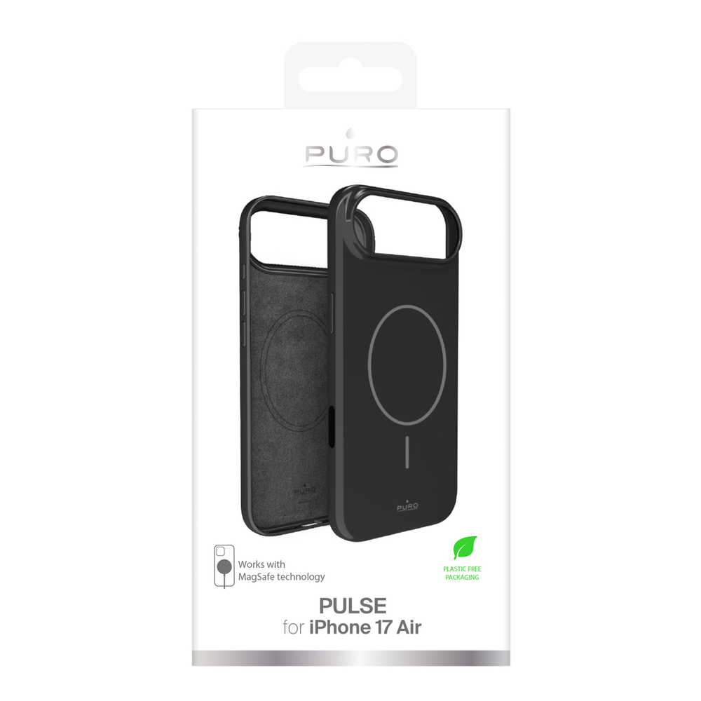 Puro Pulse Protective Case for iPhone 17 Air Polycarbonate - Blackeng