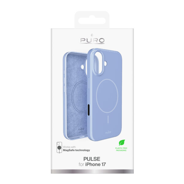 Puro Pulse iPhone 17 polycarbonate protective case - blueeng