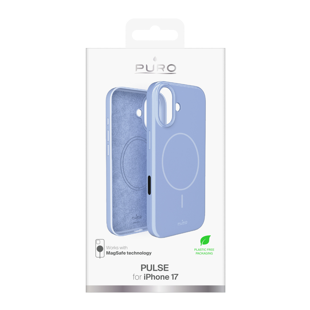 Puro Pulse iPhone 17 polycarbonate protective case - blueeng