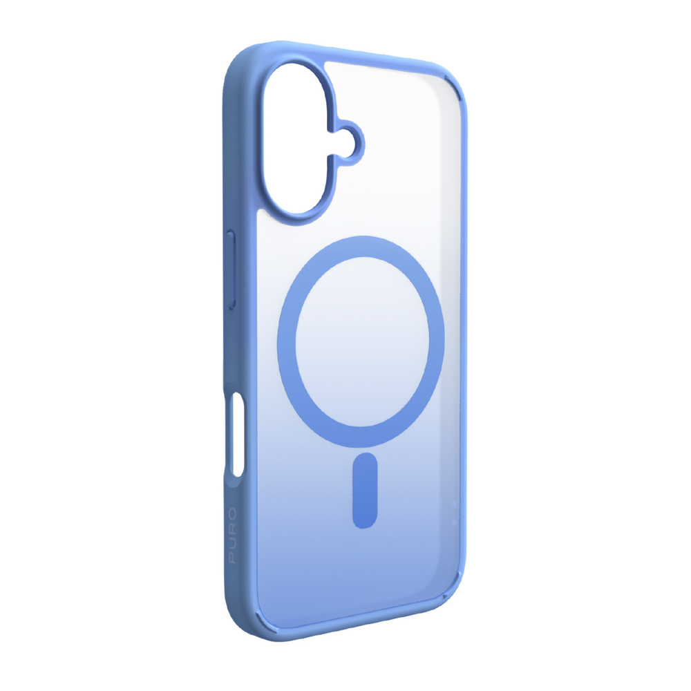 Puro Gradient TPU Case Compatible with MagSafe for iPhone 17 - Blueeng