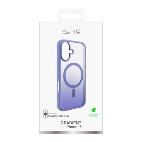 Puro Gradient TPU MagSafe Compatible Case for iPhone 17 - Pinkeng
