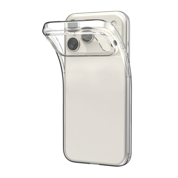 Puro 0.3 Nude Ultra-Slim TPU Case for iPhone 17 Pro Max - Transparenteng