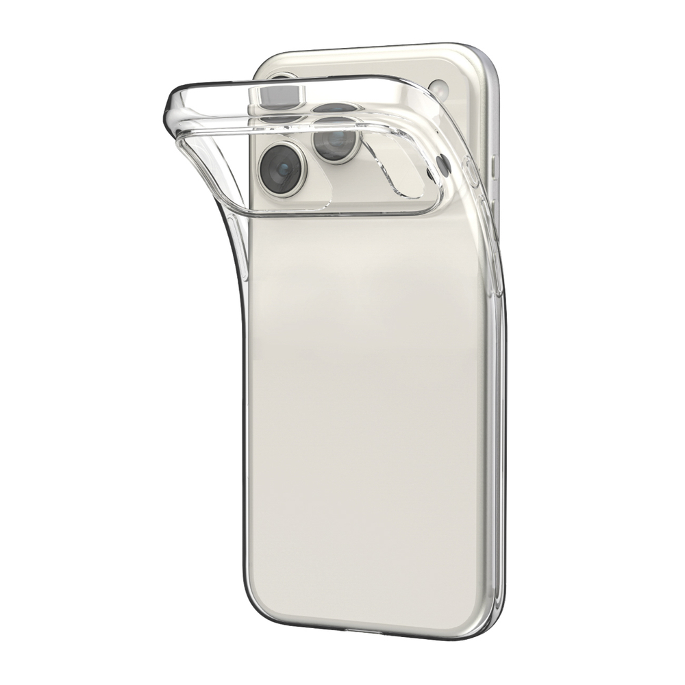 Puro 0.3 Nude Ultra-Slim TPU Case for iPhone 17 Pro Max - Transparenteng
