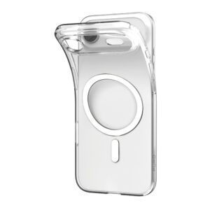 Puro 0.3 MAG Ultra-Slim TPU Case Compatible with MagSafe for iPhone 17 Air - Transparenteng