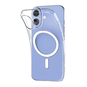 Puro 0.3 MAG Ultra-Slim TPU Case Compatible with MagSafe for iPhone 17 - Transparenteng