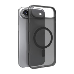 Puro Daylight Magsafe Compatible Silicone Case for iPhone 17 Air - Translucent Blackeng