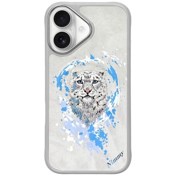Nimmy Pantera MagSafe case for iPhone 16 - light grayeng