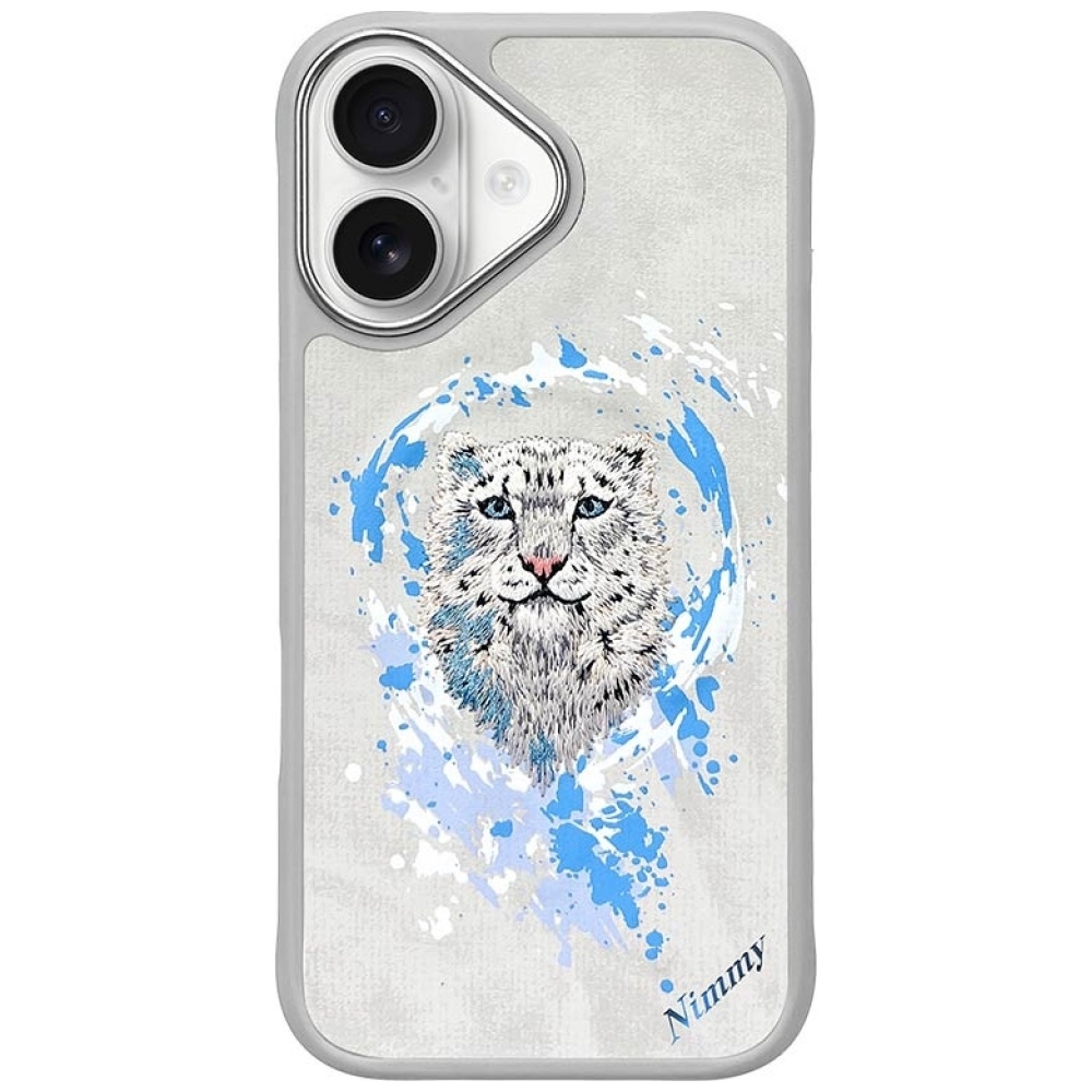 Nimmy Pantera MagSafe case for iPhone 16 - light grayeng
