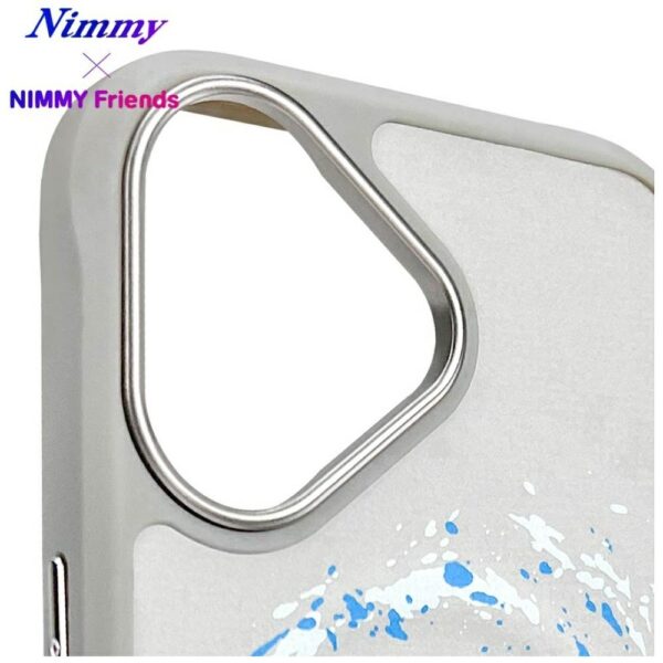 Nimmy Pantera MagSafe case for iPhone 16 - light grayeng