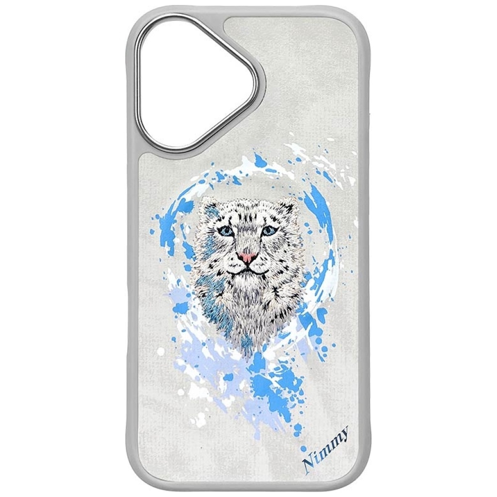 Nimmy Pantera MagSafe case for iPhone 16 - light grayeng