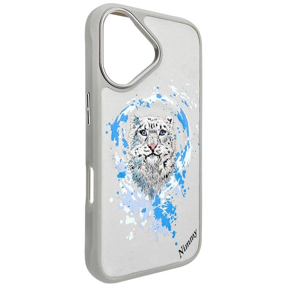 Nimmy Pantera MagSafe case for iPhone 16 - light grayeng