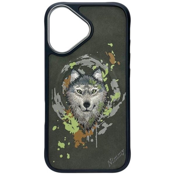 Nimmy Wilk MagSafe case for iPhone 16 - dark grayeng