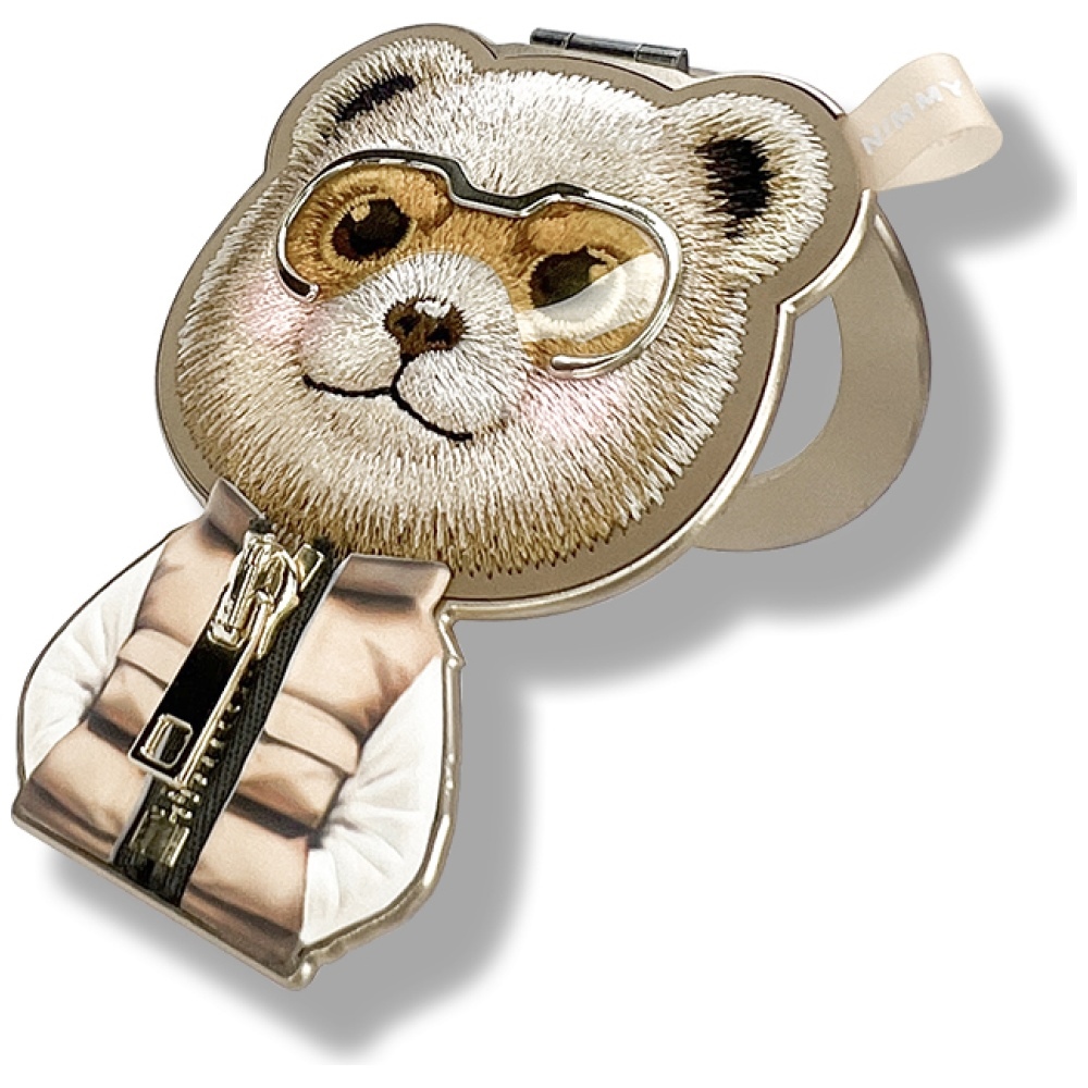 Nimmy Cool&Cute 2.0 Bear Magnetic Pendant - Browneng