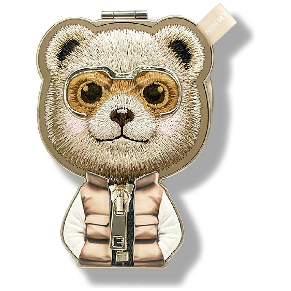 Nimmy Cool&Cute 2.0 Bear Magnetic Pendant - Browneng
