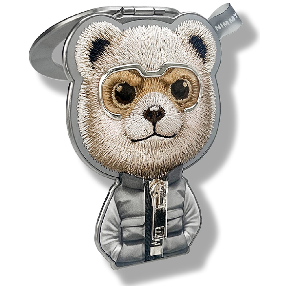 Nimmy Cool&Cute 2.0 Bear Magnetic Pendant - Grayeng
