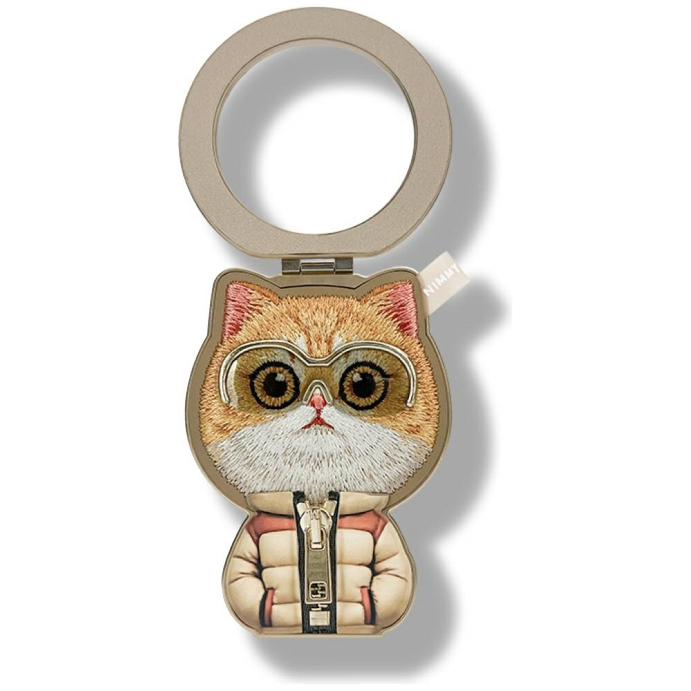 Nimmy Cool&Cute 2.0 Cat Magnetic Pendant - Browneng