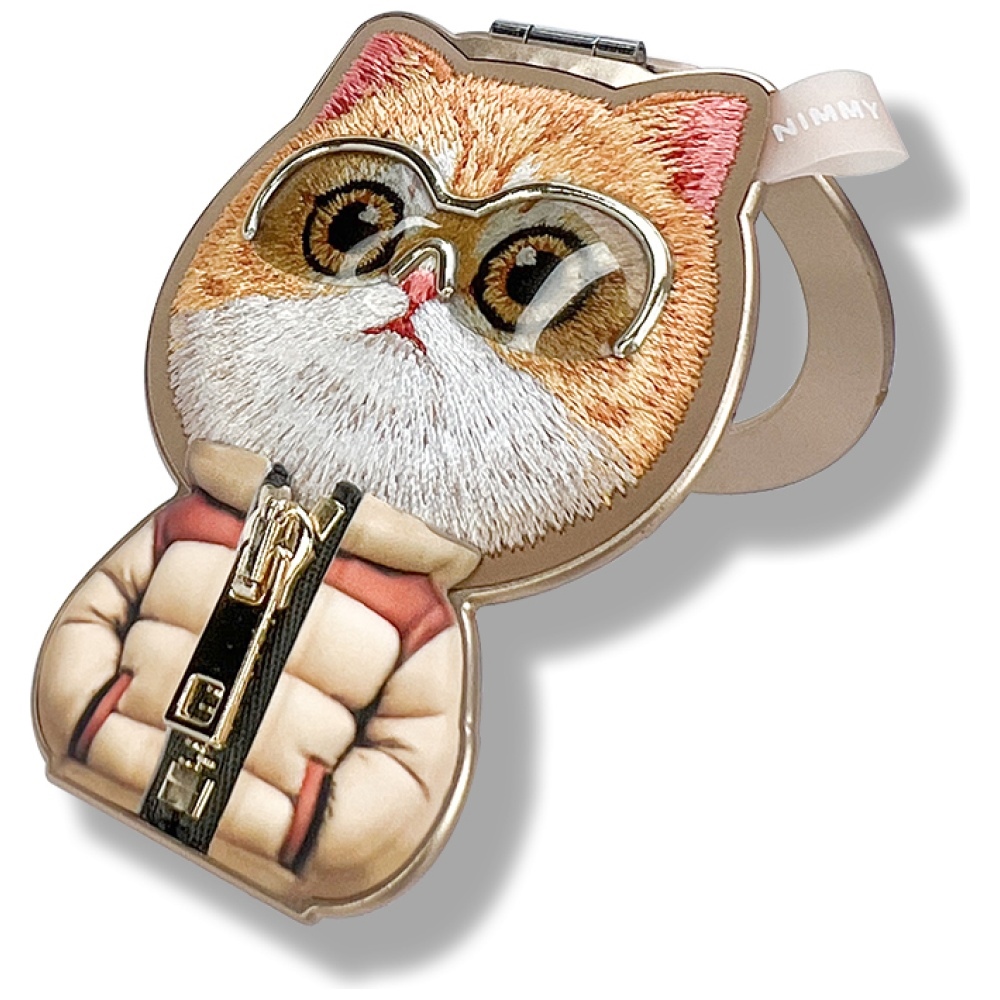 Nimmy Cool&Cute 2.0 Cat Magnetic Pendant - Browneng