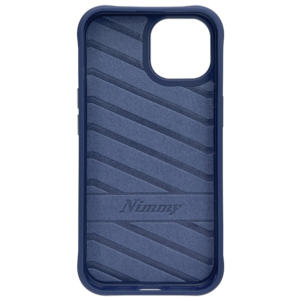 Nimmy Glasses Cool Cat Case for iPhone 15 - Blueeng