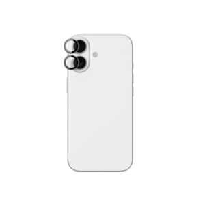 AmazingThing Lens Glass for iPhone 17 with Black Aluminum Frameeng