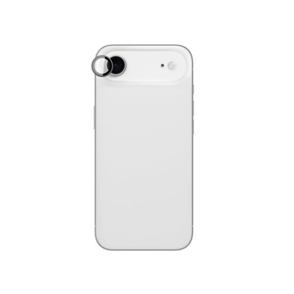 AmazingThing Lens Glass for iPhone 17 Air with Black Aluminum Frameeng