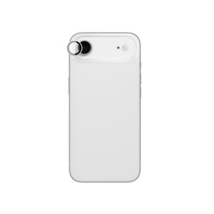AmazingThing Lens Glass for iPhone 17 Air with Silver Aluminum Frameeng