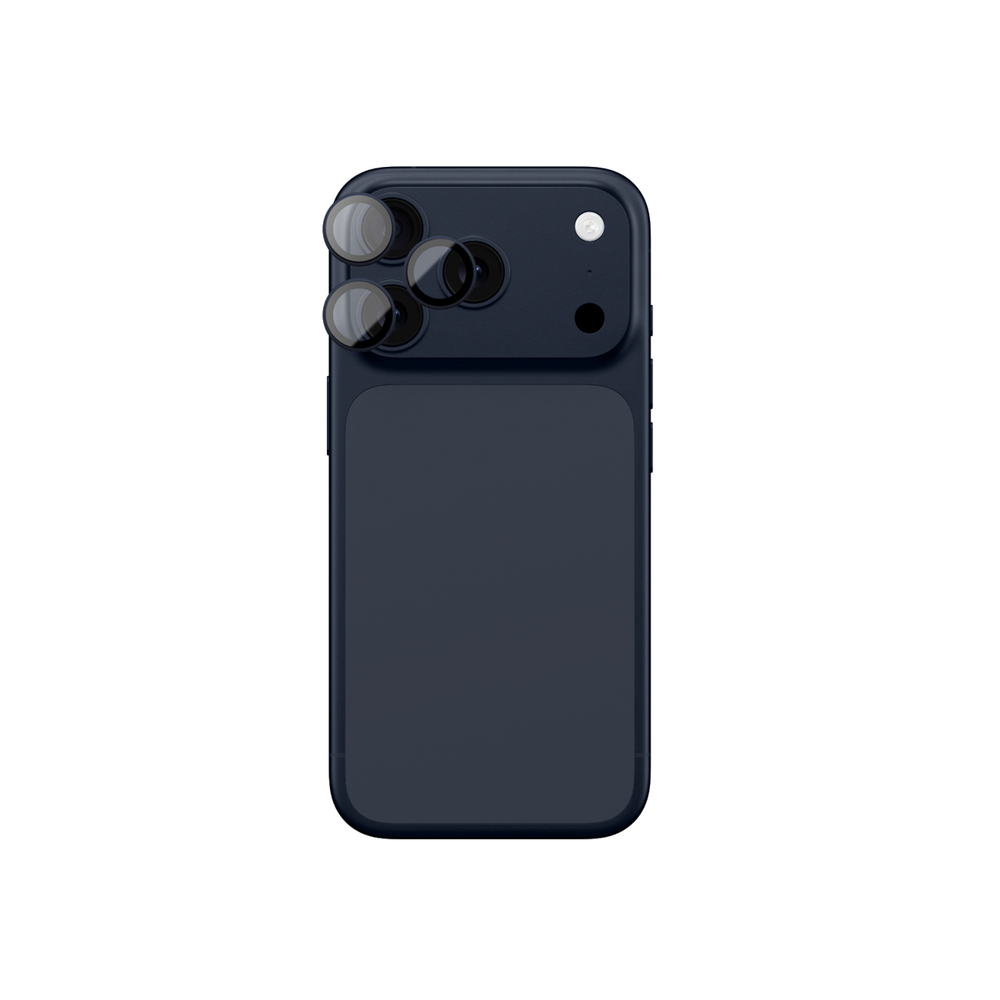 AmazingThing Lens Glass for iPhone 17 Pro / Pro Max with Blue Aluminum Frameeng
