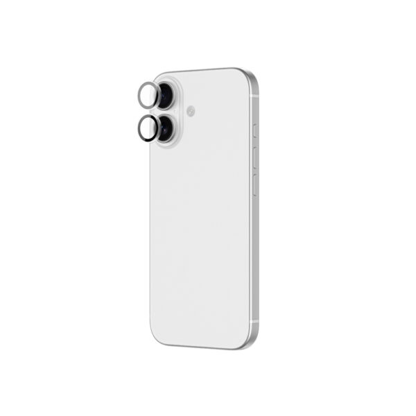 AmazingThing Lens Glass for iPhone 17 with Black Aluminum Frameeng