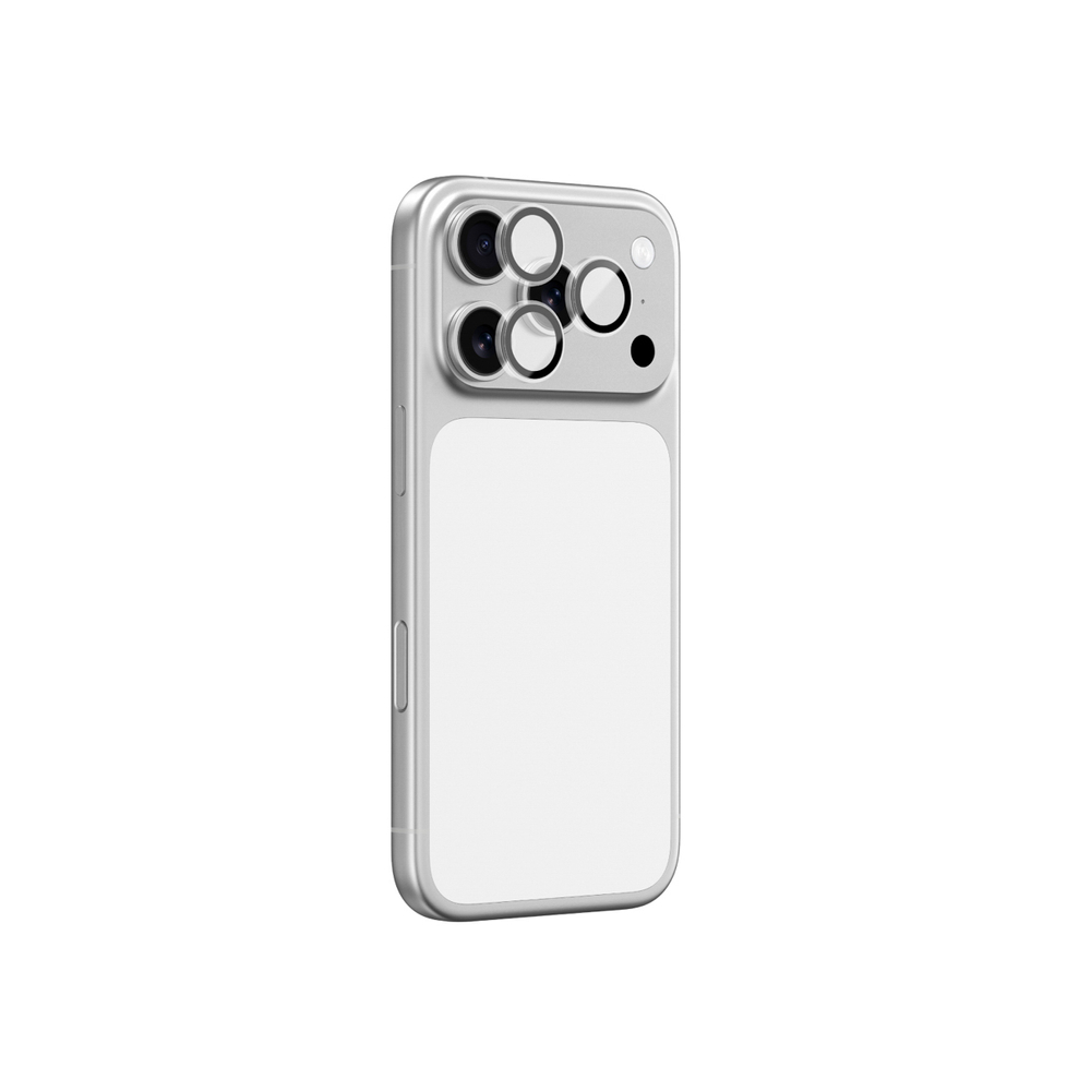AmazingThing Lens Glass for iPhone 17 Pro / Pro Max with Black Aluminum Frameeng