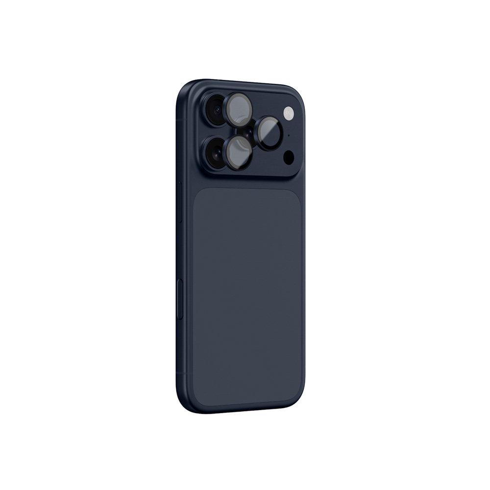 AmazingThing Sapphire Camera Glass for iPhone 17 Pro / Pro Max - with Blue Frameeng