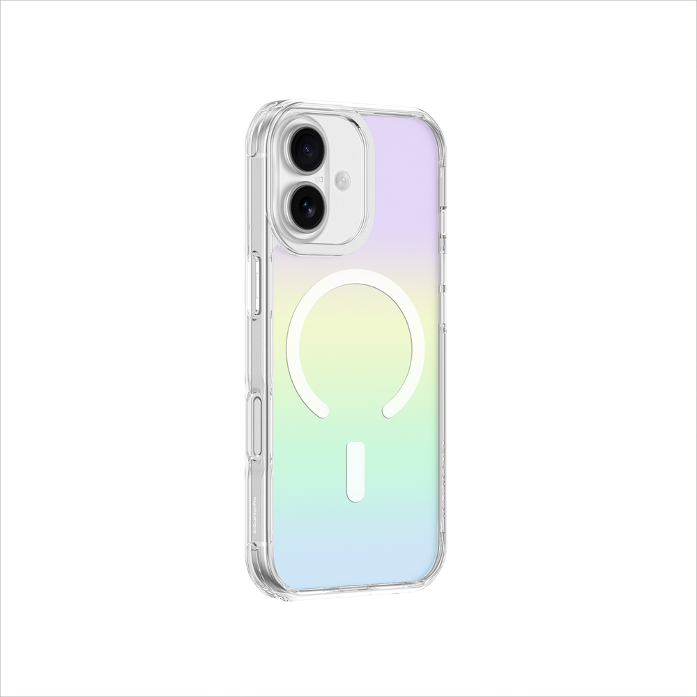 AmazingThing Minimal Mag case for iPhone 17 compatible with MagSafe rainbow - multicoloreng