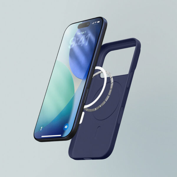 AmazingThing Minimal Air Case for iPhone 17 Pro Max Compatible with MagSafe - Blueeng