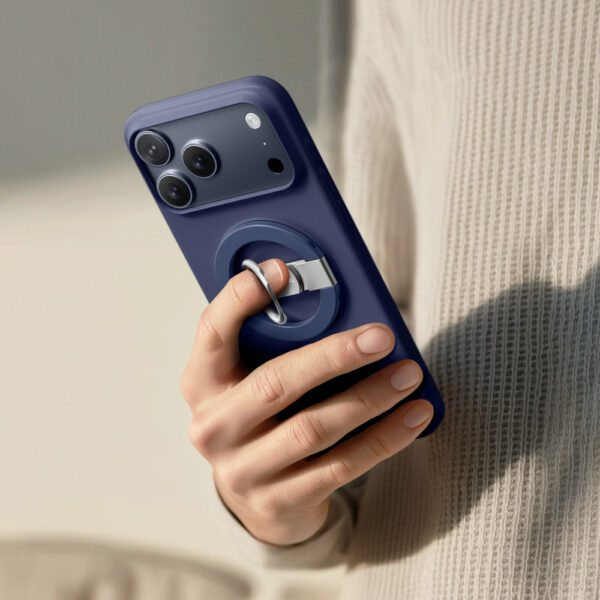 AmazingThing Minimal Air Case for iPhone 17 Pro Max Compatible with MagSafe - Blueeng