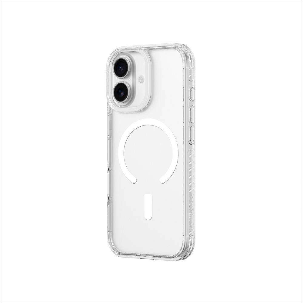 AmazingThing Titan Pro case for iPhone 17 compatible with MagSafe - transparenteng