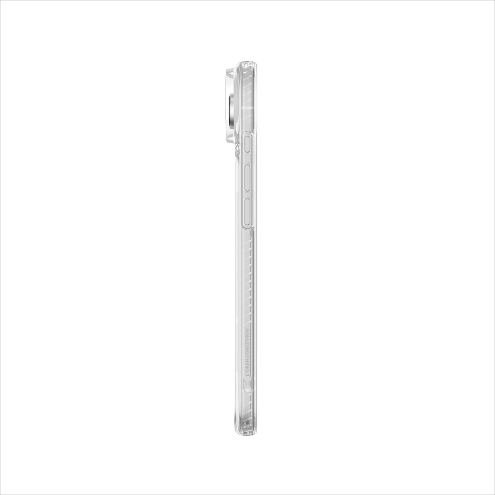 AmazingThing Titan Pro Case for iPhone 17 Air Compatible with MagSafe - Cleareng