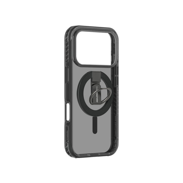 AmazingThing Titan Pro Grip Ring Set Case for iPhone 17 Pro Max Compatible with MagSafe - Blackeng