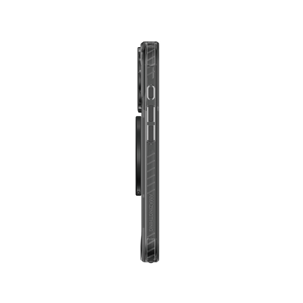 AmazingThing Titan Pro Grip Ring Set Case for iPhone 17 Pro Max Compatible with MagSafe - Blackeng