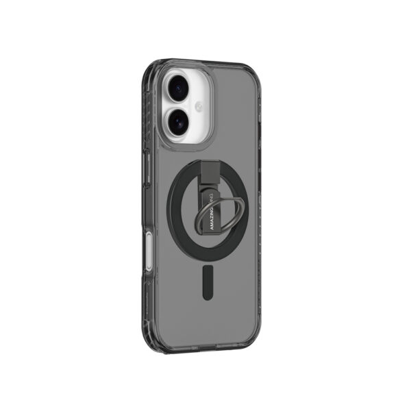 AmazingThing Titan Pro Grip Ring Set Case for iPhone 17 Compatible with MagSafe - Blackeng