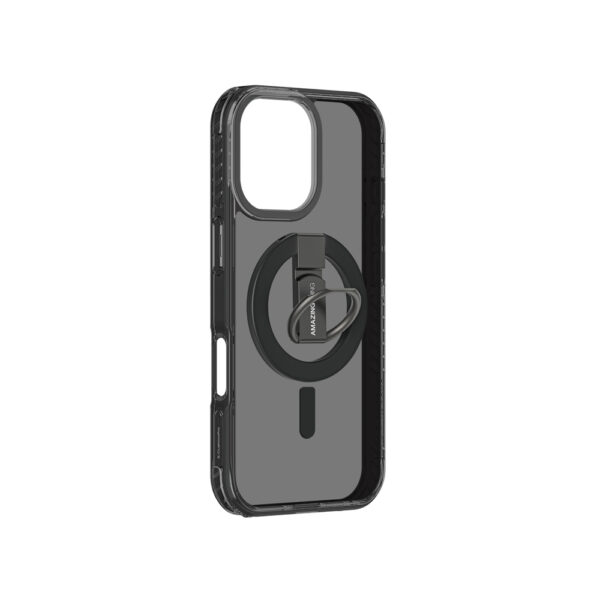 AmazingThing Titan Pro Grip Ring Set Case for iPhone 17 Compatible with MagSafe - Blackeng