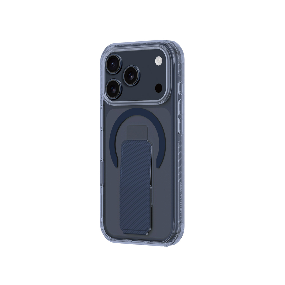 AmazingThing Titan Pro Holder Case for iPhone 17 Pro Max Compatible with MagSafe - Blueeng