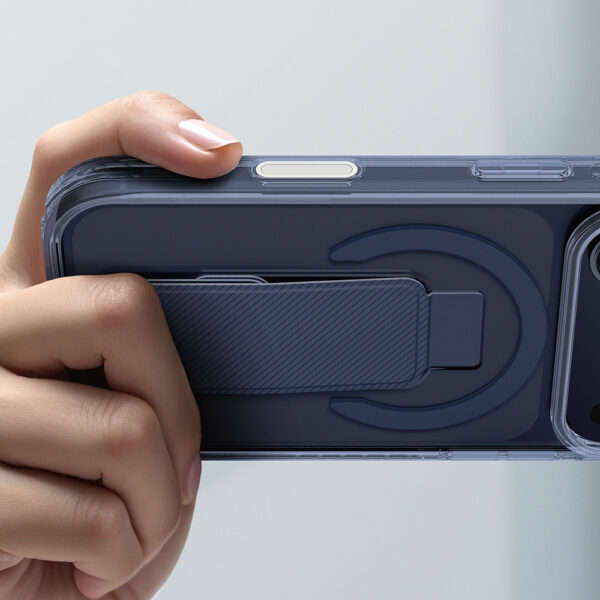 AmazingThing Titan Pro Holder Case for iPhone 17 Pro Max Compatible with MagSafe - Blueeng